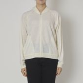 sohi/ウォッシャブルウール天竺ジップアップカーデ